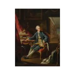 Michel Romagnesi, Portrait de Jean-Charles-Philibert Trudaine de Montigny (1733-1777), oil on canvas