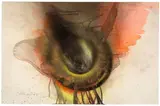 Science Fiction by Otto Piene, 1977, Feuergouache auf Karton, sold Jun 2015