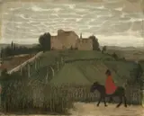 Karl Hofer, Römische Campagna mit Mauleselreiter
