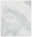 Gerhard Richter, Elisabeth I, 1966, Offsetdruck in Blaugrau, auf weißem Halbkarton