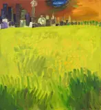 Rainer Fetting, Rapsfeld vor Berlin