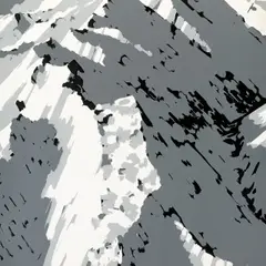 Gerhard Richter, Schweizer Alpen II“ (A2), 1969, Serigrafie auf Karton