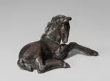 Liegendes Fohlen by Renée Sintenis, 1919, Bronze mit brauner Patina, sold Dec 2023