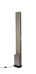 Nanda Vigo, Manhattan floor lamp, 1972, Brushed and enameled steel