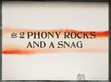 Edward Kienholz, For 2 Phony Rocks and a Snag