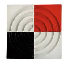 Ambrogio Pozzi, Art pieces (7), c. 1968, Glazed ceramic