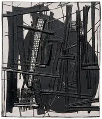 Karl Schultz-Köln, Wall tile, c. 1960, Glazed ceramic
