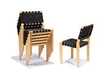 Alvar Aalto, Side chairs (6)