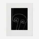 Martin Puryear, Untitled, 2011, woodcut on paper