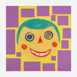 Donald Baechler, Coney Island, 1994, screenprint in colors