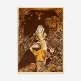 Dorothea Tanning, Bateau Bleu, 1950, lithograph in colors