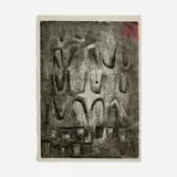Harry Bertoia, Untitled, c. 1960, monotype