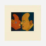 Ed Paschke, Freeman, 1997, etching and aquatint in colors