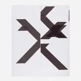 Wade Guyton, X Poster (Untitled, 2007, Epson UltraChrome inkjet on linen, 84 x 69 inches, WG1209), 2007, hand-folded digital print with archival UV curable inks