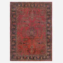 Persian, Sarouk pile carpet, hand-knotted wool