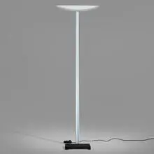 Luceplan, Torchiere, c. 1990, enameled aluminum and iron