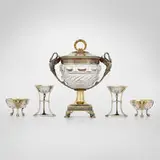 19th Century, Collection of five tabletop accessories