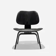 LCW by Charles and Ray Eames, molded birch plywood, rubber, sold Feb 2015