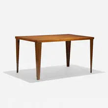 Charles and Ray Eames, DTW-1, 1945, walnut, walnut plywood
