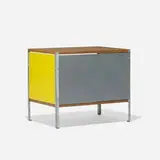 ESU 100-C by Charles and Ray Eames, 1950, birch plywood, lacquered masonite, laminate over plywood, zinc-plated steel, rubber, sold Feb 2015
