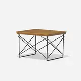 LTR by Charles and Ray Eames, 1950, birch plywood, enameled steel, sold Feb 2015