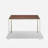 Angle Iron coffee table, model 5151 by George Nelson & Associates, 1951, rosewood, enameled steel, sold Feb 2015