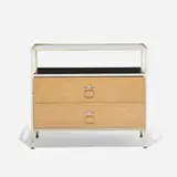 Steelframe cabinet by George Nelson & Associates, 1950, birch, enameled steel, laminate, glass, aluminum, sold Feb 2015