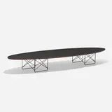 ETR by Charles and Ray Eames, laminate over plywood, chrome-plated steel, sold Feb 2015