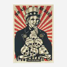 Uncle Scam by Shepard Fairey, 2006, serigraph on paper, sold Sep 2014