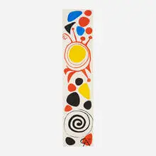 Alexander Calder, Kakémono, 1971, gouache on paper