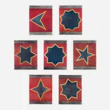 Sol LeWitt, Sette Stelle (portfolio of seven works), 1984, lithographs on paper