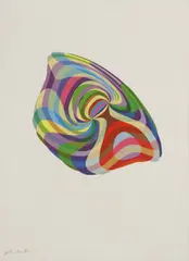 Peter Saville, Untitled, Peter Saville (b.1955) 'COLOUR AND FORM' Screenprint in colours