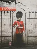 Untitled by Banksy, After Banksy (b.1974) TIME OUT LONDON POSTER Offset lithograph printed in colours, sold Oct 2019
