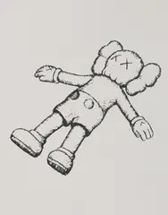Untitled by Kaws, b.1974) 'COMPANION' Screenprint, sold Oct 2019