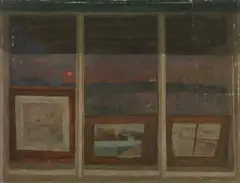 Untitled by Fred Dubery, WINDOW DISPLAY II Oil on board 43 x 56.7cm (2) Illustrated: Ian Collins, sold Oct 2019