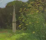 Fred Dubery, Untitled, oil on linen laid on board 25.4 x 30.3cm