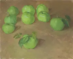 Untitled by Fred Dubery, oil on board 25.2 x 30cm; and two others, sold Oct 2019