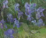 Fred Dubery, Untitled, oil on board 25.4 x 30.5cm; and three others