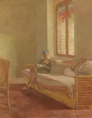 Fred Dubery, Untitled, oil on board 25 x 29.8cm