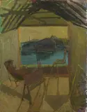 Fred Dubery, Untitled, Fred Dubery (1926-2011) IN THE STUDIO Oil on board 91.4 x 61cm Illustrated: Ian Collins