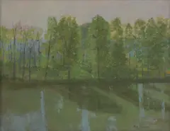 Untitled by Fred Dubery, oil on board 30.5 x 40.6cm Illustrated: Ian Collins, sold Oct 2019