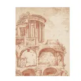 Ecole française, Temple de Vesta à Tivoli