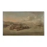 Antonio Joli, L'Île Bella, Lac Majeur, oil on canvas