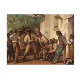 Henri Regnault, Le jeu de la Mourra, oil on canvas