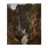 Nicolas-Didier Boguet, Les chûtes des Marmore, oil on canvas