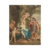 Antoine Coypel, Vénus aux forges de Lemnos, aquarelle et gouache sur papier