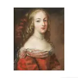 Ecole française, Portrait de Françoise de Rochechouart (1640-1707), future Madame de Montespan, maîtresse de Louis XIV de France, pastel sur papier
