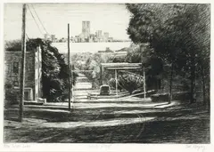 Bill Murphy, From Silver Lake, 1999, Etching and aquatint on wove paper