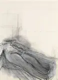 Karl Weschke, Sleeping woman, circa 1993, pencil, charcoal and chalk on paper