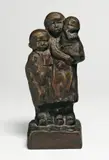 Käthe Kollwitz, Kindergruppe, 1937, Bronze mit brauner Patina. Höhe: 19 cm (7 ½ in.)
